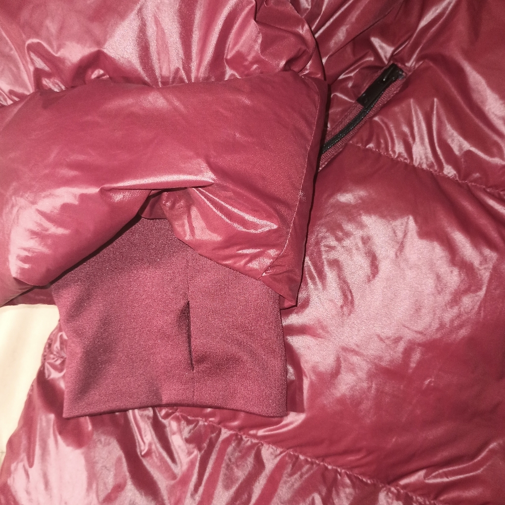 G by Giuliana Deep Red Down Puffer Jacket 1X - Picture 7 of 7